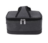 Heated Lunch Box, Electric Lunch Box Small Microwave Portable Electric Lunch Box with USB Constant Heating Insulation Bag for Car Truck Work Camping Heated Lunch Box Bag (Light