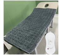 Heated Massage Blanket Beauty Salon Topper Table Mattress, Square Head Bed Mattress, Thicken Electric Heating Blanket Mat, for Massage Bed and Spa,150cm Without holes