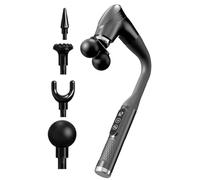 Heated Massager - Electric Massage Hammer for Deep Tissue Relief | Cordless Back Neck with Shoulder, Muscle Tool Long Handle, Heated Back and Neck Tool for Men Women Mom Dad Husband