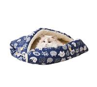 Heated Mat for Cats - Compact Functional Foldable Pet Nest, High-Performance, Company, Large Bed, Soft Plush Cat Bag | Multipurpose Outdoor Indoor Utility