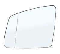Heated Mirror Glass For Benz W204 W212 W221 2010-2013 C Class E S Side Mirror Glass Heated Outside Rearview Auto Exterior Parts Car Wing(Left white)