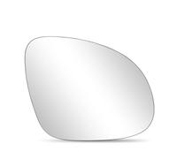 Heated Mirror Glass Rearview Mirror with Backing Plate for Volkswagen for VW for Tiguan 2009-2017(Left Side)