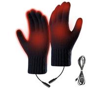 Heated Motorcycle Gloves - 3-level USB Electrical Gloves | Skiing Snowboarding Equipment for Walking Construction Motorcycling Camping Fishing Outdoor Work Daily Hiking