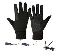 Heated Motorcycle Gloves | Thermal Gloves For Cold Winter - Rechargeable Thermal Gloves With Touch Screen Waterproof Windproof Thermal Gloves With Battery For,