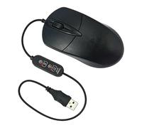 Heated Mouse for Computer - Winter Supplies for Laptop - Computer Mouse - Hot Computer Mouse - For Home School Graphics Players Students Travellers Telework Travel