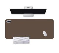 Heated Mouse Pad with LCD Display, Winter Hand Warmer Desk Pad with 5 Adjustable Temperature Levels, Intelligent Temperature Control Electric Heat Mouse Pad Table Mat for Office and Home maroon 90*36