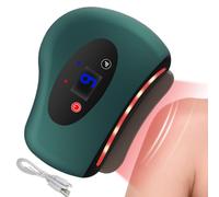 Heated Muscle Scraper Massager - Wellness Relaxation Device - Deep Tissue Massage | For After Training, After Sports, Before Sleeping, Daily Routine, Sitting Breaks, Home Fitness and Work