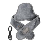 Heated Neck Cushion - USB Velvet 66 x 14 cm 128 g Massager with 3 Temperature Settings | Heated Wrap for Back and Shoulders, for Muscle Relaxation, Religemen