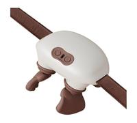 Heated Neck Massager with USB Charging, Deep Kneading Shiatsu Massage for Neck, Shoulders and Back - Portable Electric Muscle Relaxation Gift for Parents(Beige)