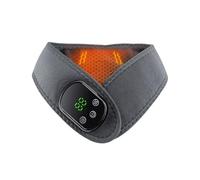 Heated Neck Pad | 5 Heat Settings Electric Warmer Brace | Electric Heated Neck Wrap with Vibration Massage,for Women Men Elderly Home Workplace Daily Relaxation Sleeping Reading