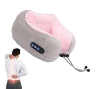 Heated Neck Pillow 3 Levels Rechargeable Electric Heating Quiet Support | Traveling Neck Pillow for Daily Break Naptime Recliner Sitting Bed Sofa Office Home Road Trip Chair