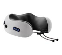 Heated Neck Pillow, Portable Massager, Memory Foam Cervical, Car Home Travel, Fabric, 3 Adjustable Levels, Shoulder And Neck Fatigue Relief