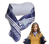 Heated Neck Scarf - 62G Smart Neck Warmer | Flannel and Silicone Material, 3 Speed Adjustable Heating | Keeps Women Warm, Relieves