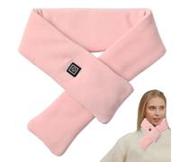 Heated Neck Wrap, Electric Infrared Collar, Adjustable Heat Settings for , Soft Plush Fabric, All-Round Design for Neck and Shoulders, USB Recovery