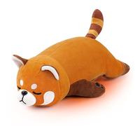 Heated Pad for Back Pain Relief Weighted Animal Red Panda Plush 1.8lbs Microwave Heating Pad Plush for Pain Relief Heating Pads for Cramps & Period Heat Pad Cuddle Heated Pad for Neck Shoulder