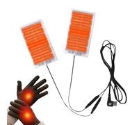 Heated Pad for Gloves | Heating Supplies for Knee Pads, Motorcycle Handlebar Heating Insert, for Office Gaming Hiking Fishing Skiing Camping Work Study Motorcycle Fishing