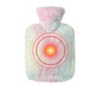 Heated Pad for Water Bottle, Heated Bottle - Portable Hot Water Bag 1000ml Heated | Foot Warmer Small Large Capacity Hot Water Bottle with Fabric Cover for Winter