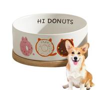 Heated Pet Bowl - Ceramic Outdoor Thermal Bowl | Safe Heated Water Bowl Heated Dog Bowl for Cats Dogs Rabbits Chickens