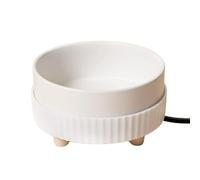 Heated Pet Bowl - Thermostatic Water Dish Warmer | USB Rechargeable Pet Water Bowl Heater, Quiet And Efficient Animal Drink Bowl Dispenser P