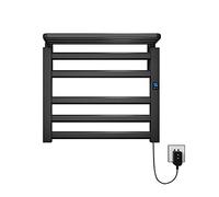 Heated Racks with Timer Wall Mounted Electric Rack 5 Bars Smart Electric Towel Rack Heated Towel Rails 100W Towel Dryer