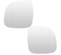 Heated Rearview Mirror Glass For Sienna 2011-2019 1PC White Mirror Glass Right Left Rearview Heated Function Waterproof Large Vision(Left Right Set)