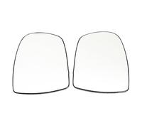 Heated Replacement Mirror Glass for Opel/Vauxhall Vivaro 2001-2013 Heated, OEM Fit Side View Mirror Insert Lens 2-Piece Set