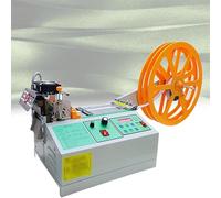 Heated Ribbon Cutter Machine, Full-Automatic Adjustable Temperature for Webbing Tape, DIY Manual Cutting Tool for Knitwear, Leather, Shoelaces, 1-95mm Cutting Width