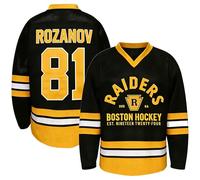 Heated Rivalry Hockey Jersey Shane Hollander & Ilya Rozanov Jersey Vneck Sweatshirt Men/Women Sport Pullover Unisex Long Sleeve Sports Inspired Shirts Heated Rivalry Merch for Fans