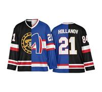 Heated Rivalry Merch Hockey Jersey Unisex Long Sleeve V-Neck Sports Jersey Hudson Williams & Connor Storrie Fan 04-Royal Blue L