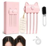 Heated Root Volumizer Clip, Wireless Heated Volumizing Root Lift Clip (B) | Root Lifter Comb with 2 Heat Settings, Hair Volume Clip for Flat Fine Hair, Type-C Rechargeable, Wireless and Portable