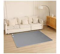 Heated Rug, Electric Floor Mat with Adjustable Temperature and 12 Hour Timer, Radiant Heater for Indoor Use, Ideal for Yoga and Under Desk Comfort