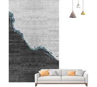 Heated Rug - Removable Washable Graphene Heating Carpet Mat with Timer, Fast Heating Foot Warmer for Living Room, Bedroom, Office, 10 x 80 cm