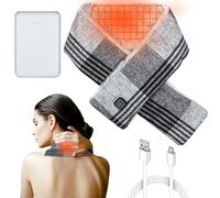 Heated Scarf for Women Men, Neck Heating Pad with 5000mAh, Heating Pad for Neck and Shoulder Pain, Three Temp Settings Rapid Heat, Neck Warmer Christmas Thanksgiving Gifts for Women Men Mom Dad Wife
