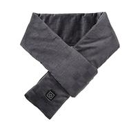 Heated Scarf for Women Men, USB Rechargeable Heat Scarf Winter Warm with 3 Heating Levels Fluffy Thermal Neckerchief Heating Pad for Neck Pain Relief for Men Women Outdoor