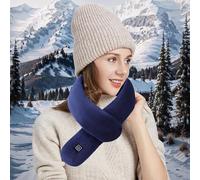 Heated Scarf for Women, Warm Rapid Heating Pad Neck Warp, 3 Temperature Settings Heated Neck Warmer, for Cold Weather Winter Christmas Skiing Running Travel Outdoor
