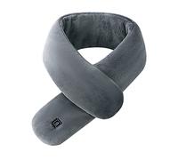 Heated Scarf, Heated Neck Warmer for Pain, Neck and Shoulder Heat Pad, Rechargeable Heat Scarf with 3 Heat Settings, Winter Keep Warm, No Battery (02-Gray)