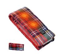 Heated Scarf Neck Warmer with Christmas Motif for Cold Winter Days