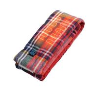Heated Scarf - Rechargeable Neck Heating Wrap for Warmth Relief with for and with | Soft Washable Fabric Scarf with Christmas Pattern, Perfect Winter Gift for Women Men Parents Friends Travel or Offic