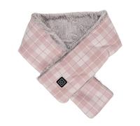 Heated Scarf Washable USB Electric Neck Warmer with Adjustable Temperature for Skiing Fishing Outdoor Commuting (Pink)