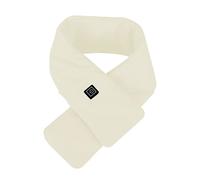 Heated Scarf,Winter Electric Heated Neck Scarf,USB Charging Heating Scarf with 3 Heating Levels,Neck Heating Pad for Pain Relief Thermal Neckerchief,Winter Gift for Men Women Outdoor Skiing(White)