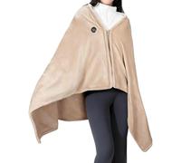 Heated Scarf Wireless,USB Rechargeable Portable Electric Scarf - Heating Blanket Cape - For Home Offices School Horse Riding Cycling Travel Camping Cold Winter Picnic Outdoor Stadium