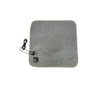 Heated Seat Cushion, Foldable And Portable, Black/Gray, USB Heating Pad, Car Seat Warmer Cushion, 3 Adjustable Heat Levels, For Office Outdoor Car Truck Camping Fishing Bench Recliner
