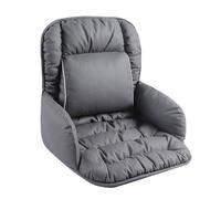 Heated Seat Cushion for Office Chair, Equipped with Fixed Buckle Strap, Nine Level Temperature Adjustment, Fast Heating Suitable for Office/Home Rooms(Gray)