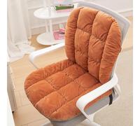 Heated Seat Cushion for Office Chair, USB Heated Seat Pad, 3-Temperature & Timer, Office Chair Pad for Back Waist HIPS Thighs Home Office Use (Orange-red)