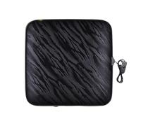 Heated Seat Cushion USB for The Car, Lightweight and Portable, Warm and Comfortable, Anti Slip and Stable Suitable for Winter Car Seats(Black)