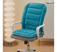 Heated Seat Cushion, USB Heated Seat Pad with 3 Temperature Levels, Soft & Warm Heated Chair Cover, Anti-Slip for Back Lumbar Hip Thigh for Office Chair Home(Blue1)