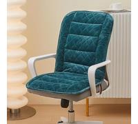 Heated Seat Cushion, USB Heated Seat Pad with 3 Temperature Levels, Soft & Warm Heated Chair Cover, Anti-Slip for Back Lumbar Hip Thigh for Office Chair Home(Blue)