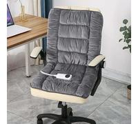Heated Seat Cushion with Adjustable Heat Levels for Office Chairs and Home Use - Fast Warming for Back, Lumbar, Hip, and Thigh Comfort