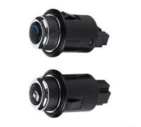 Heated Seat Switch, 12V 23mm Ventilation Climate Control Module for Car Seat Heating Cooling System Replacement Part(single heating)