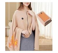 Heated Shawl for Women,2025 New Electric Heated Throw Cozy Portable Suitable for Office Home Rest, Car Travel, Outdoor Camping,Apricot